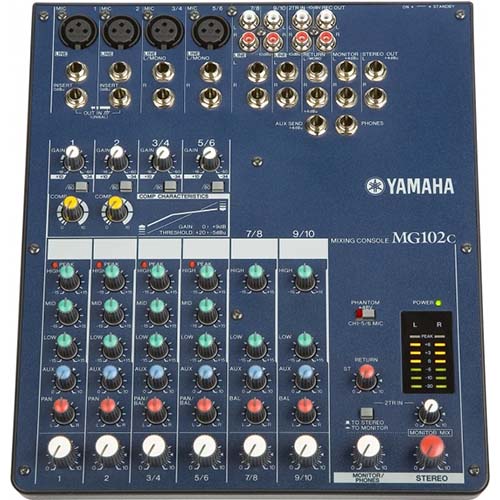 Mixer-Yamaha-MG102C